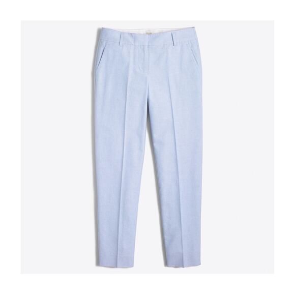 J. Crew Skimmer Pant in Cotton Oxford - Picture 1 of 9